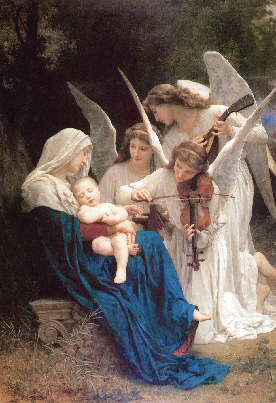 Bouguereau — Song of Angels