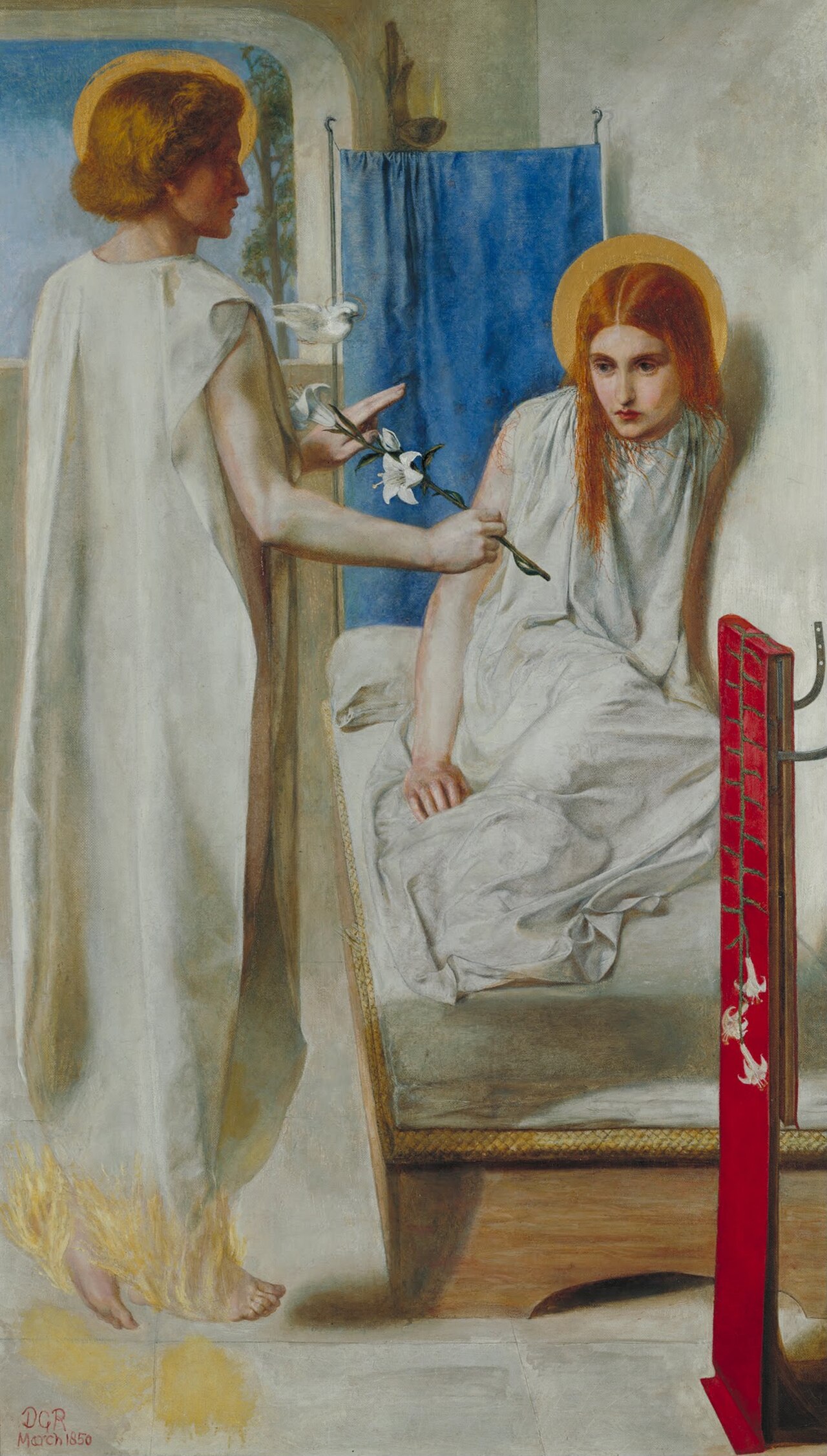 Ecce Ancilla Domini, The Annunciation