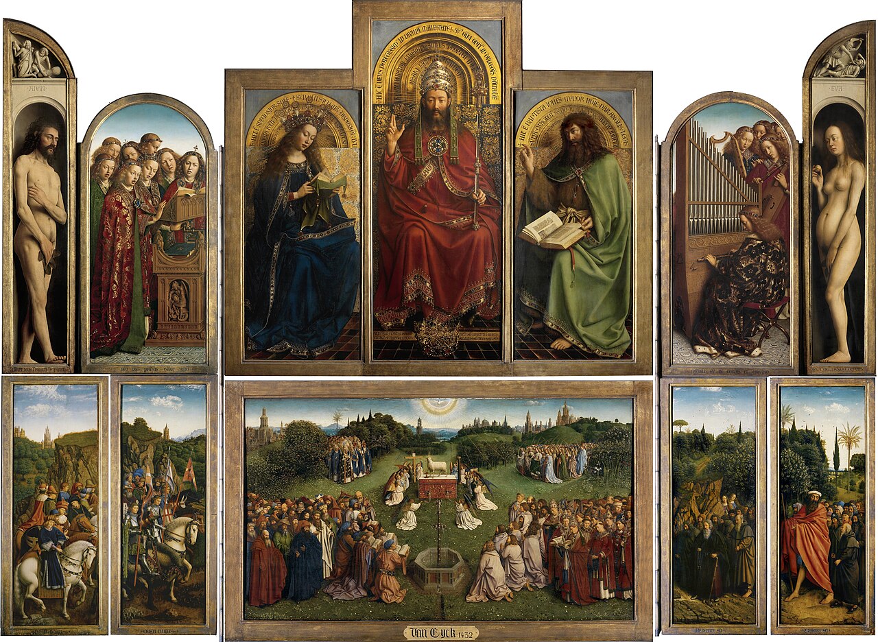 The Ghent Altarpiece, the Virgin