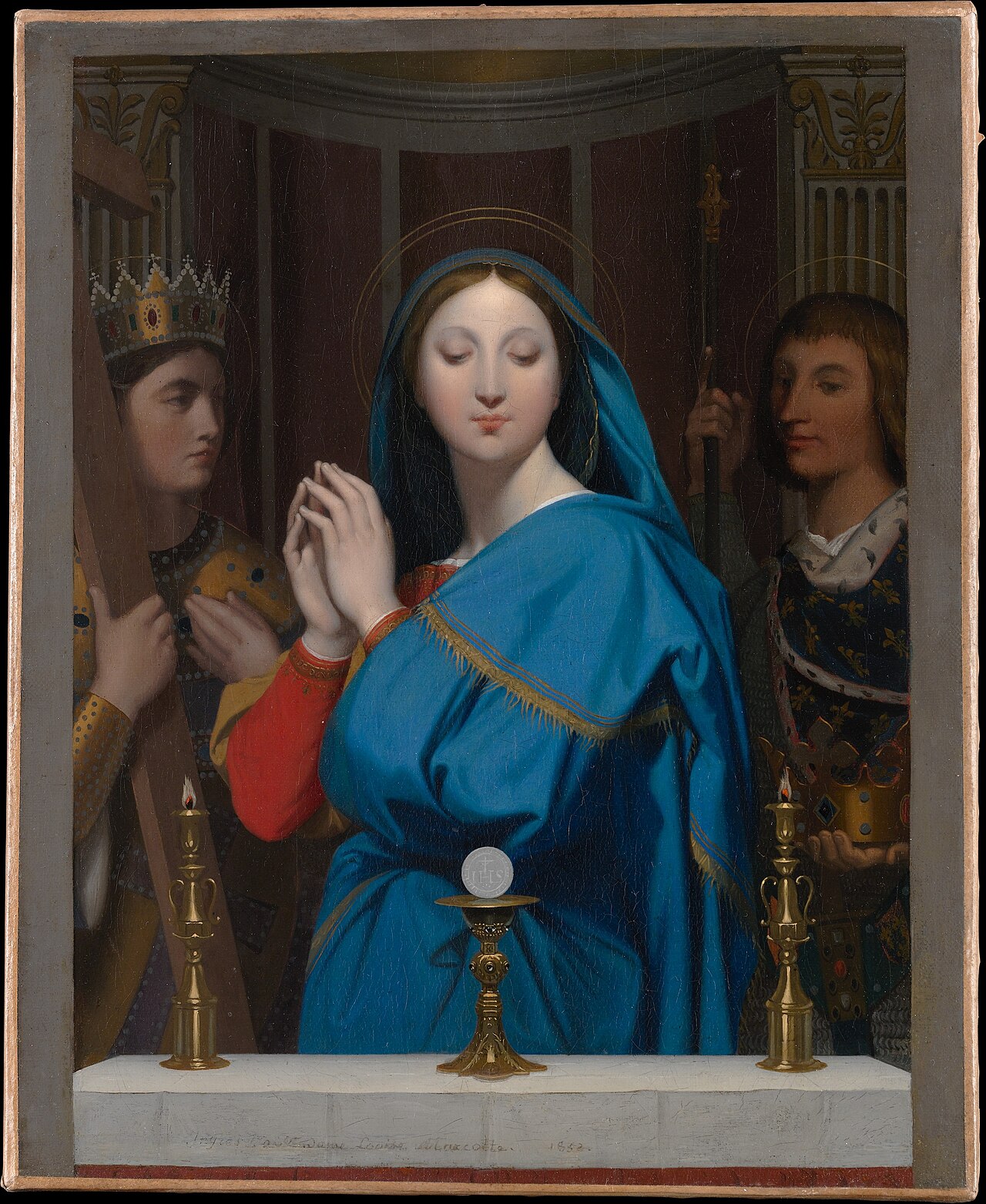 The Virgin with the Host